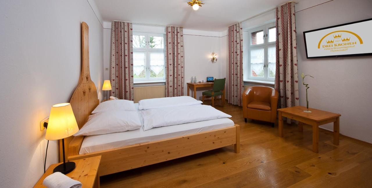 Hotel & Brauereigasthof Drei Kronen Memmelsdorf Bagian luar foto